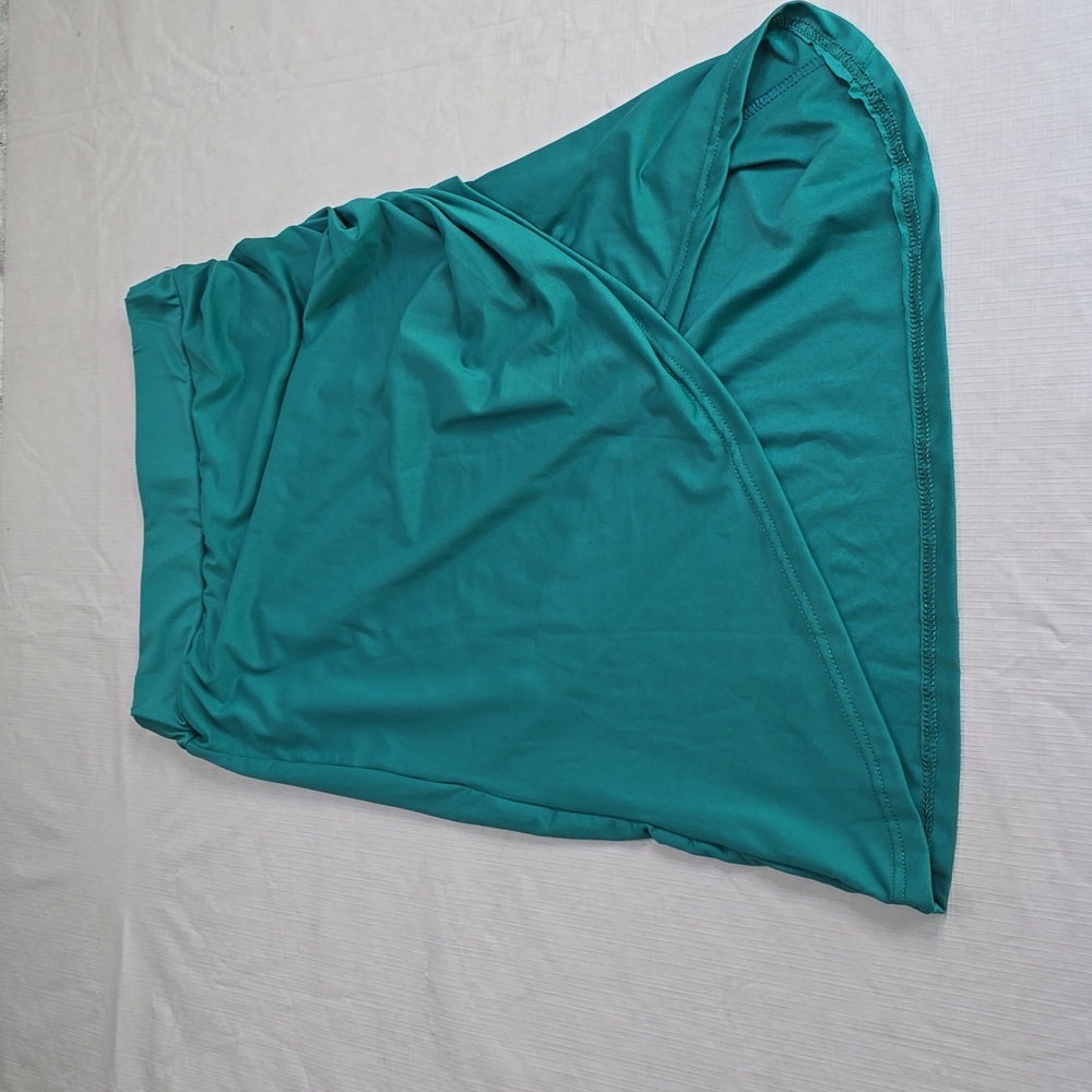 ABODY elastic green pencil skirt